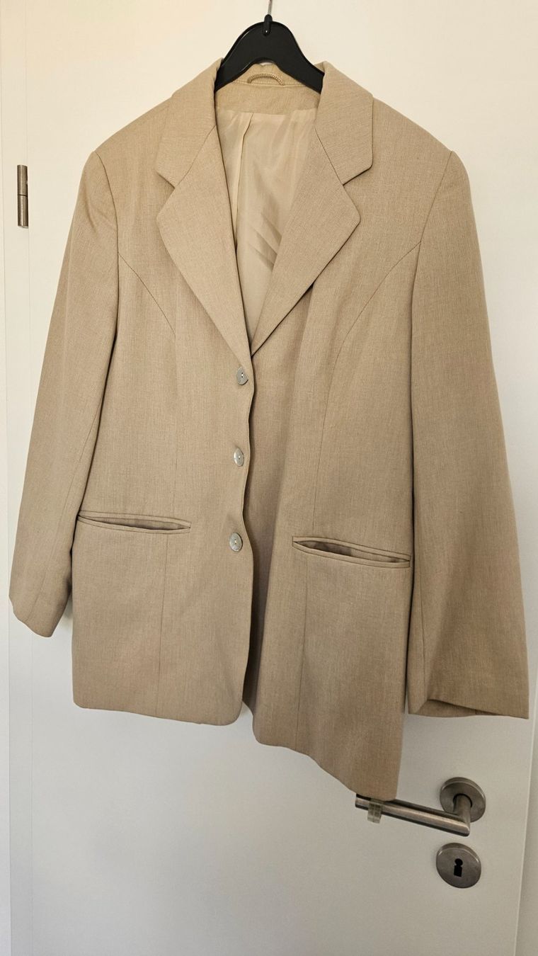 C&A Giacche: Blazer beige C&A tg.40 misto viscosa – Usato da Melano venduto da H-Sara