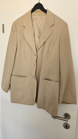 Blazer beige C&A tg.40 misto viscosa