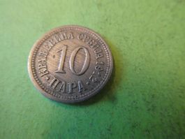 Serbien 1912, 10 Para