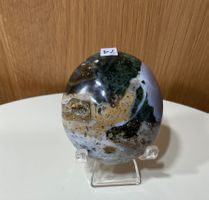 Wunderschöner Jaspis Ocean Free Form Handschmeichler