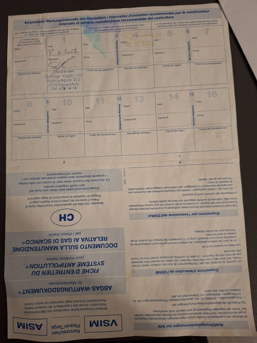 Yamaha Motori: Yamaha 8 PS Aussenborder – Usato da Rheinau venduto da nic_2kcx 6