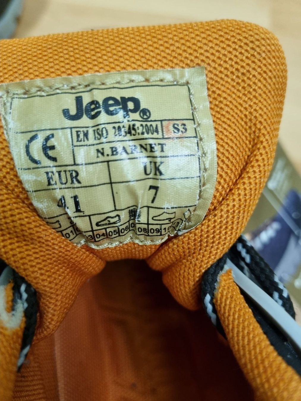 Jeep Scarpe da uomo: Jeep Sicherheitsschuhe Grösse 41 – Nuovo e nell'imballaggio originale da Schönenwerd venduto da Chez_Mimi 2