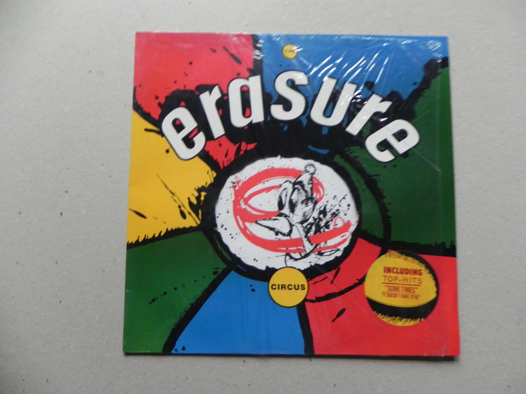 Schallplatten: LP brit. Synth Pop Band Erasure 1987 Circus TopHit Sometimes – Gebraucht aus Siebnen von krimsie