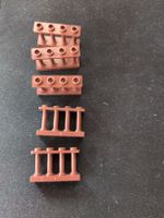 Lego Zaun 1x4x2 braun 5 Stück