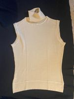 Col roulé beige sans manches M marque Now