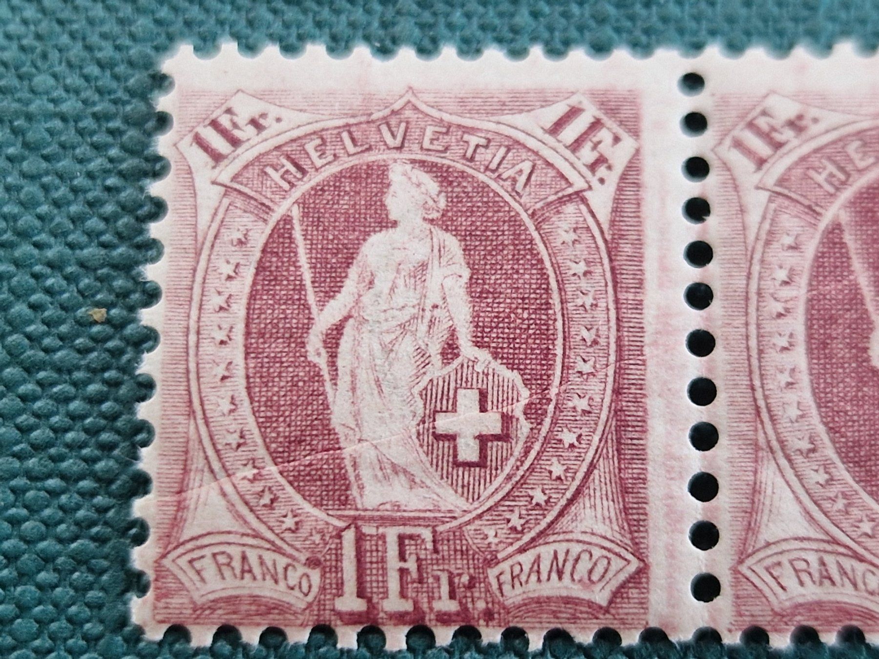 Tutti i francobolli: Stehende 71D im Paar, postfrisch**, ab 1.- – Usato da Burgdorf venduto da Glossy01 1