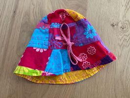 Wunderschöner bunter Sonnenhut für Kinder Grösse M (ca46-48)