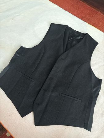 Gilet de costume en laine vierge taille29/30