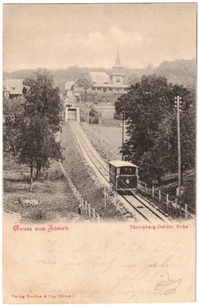 Cartoline postali: Zürich - Standseilbahn Dolder – Usato da Binningen venduto da Mountainrider