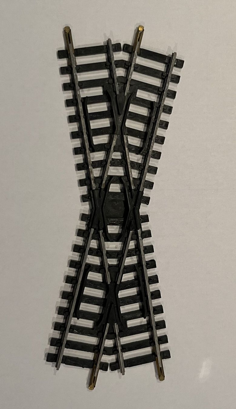 Jouef Modellini di ferrovie: Jouef Rail de croisement 22°30 Ref. 849 – Usato da SION venduto da Patrick1950