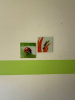 2er-Set Glas-Wandbilder – Naturmotive