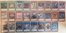 Yu-Gi-Oh!-Karten-Set „alle Super Rares“ (CORI-DE 1. Auflage)