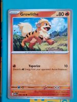 Growlithe Fukano - Pokemon Mew 151 Englisch