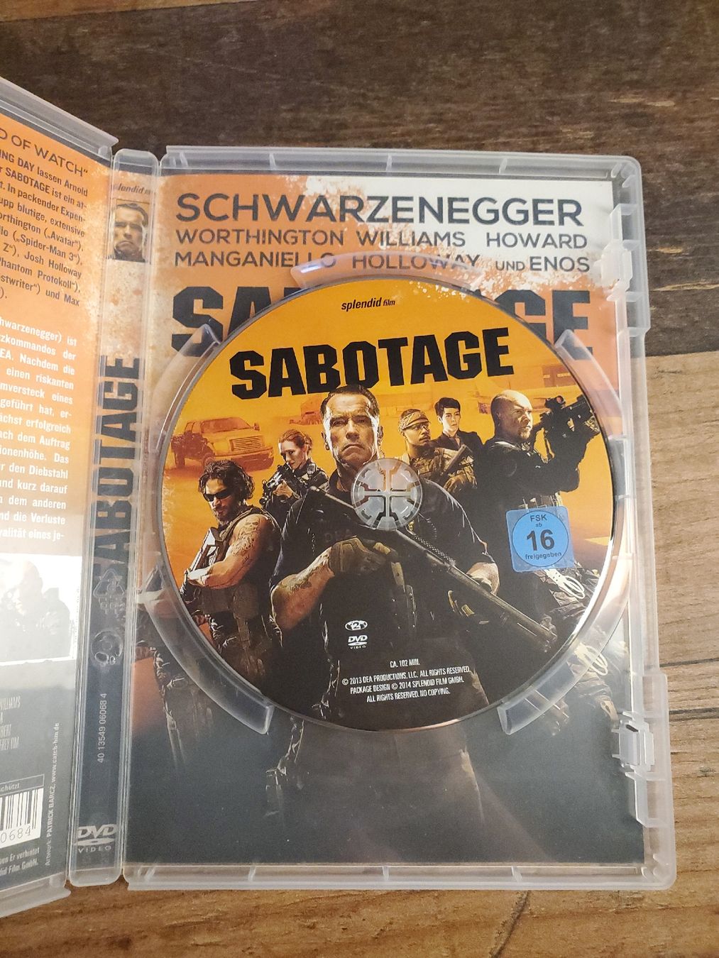 Tutti i DVDs: Sabotage Film – Usato da Weinfelden venduto da RobsFortune 1