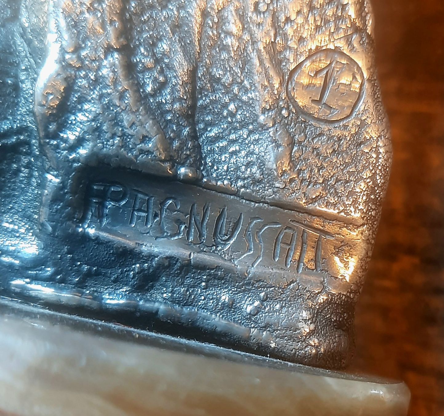 Skulpturen & Statuen: Silber? Skulptur Alberto Pagnussatt – Gebraucht aus Arbon von torso444 3