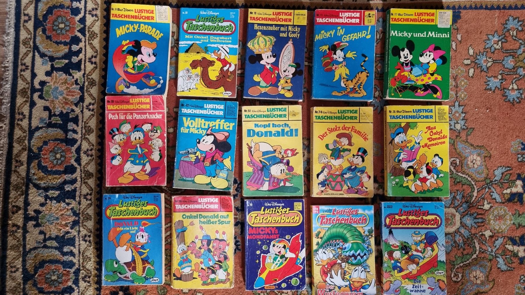 Comics: 15 Lustige Taschenbücher – Gebraucht aus Moosseedorf von wau69
