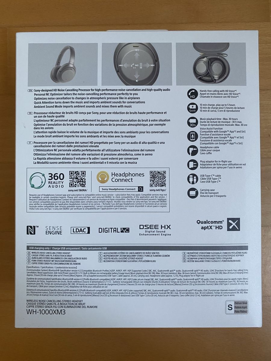 Sony Kopfhörer: Sony WH-1000XM3 Over Ear Kopfhörer – Gebraucht aus Bassersdorf von jeh99 1