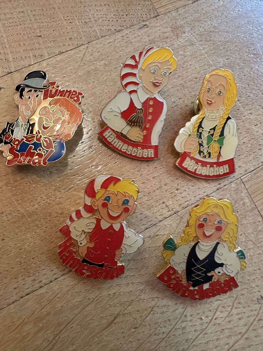Spille & Fermagli: Pins Köln Karneval 5 st – Usato da Bern venduto da womiman 1