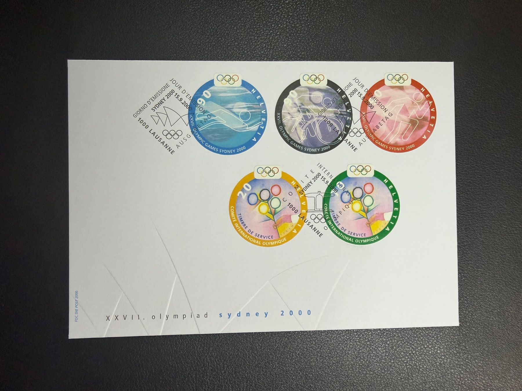 Tous les timbres: Schweiz FDC 2000 – D'occasion à oberrüti par jeanmei