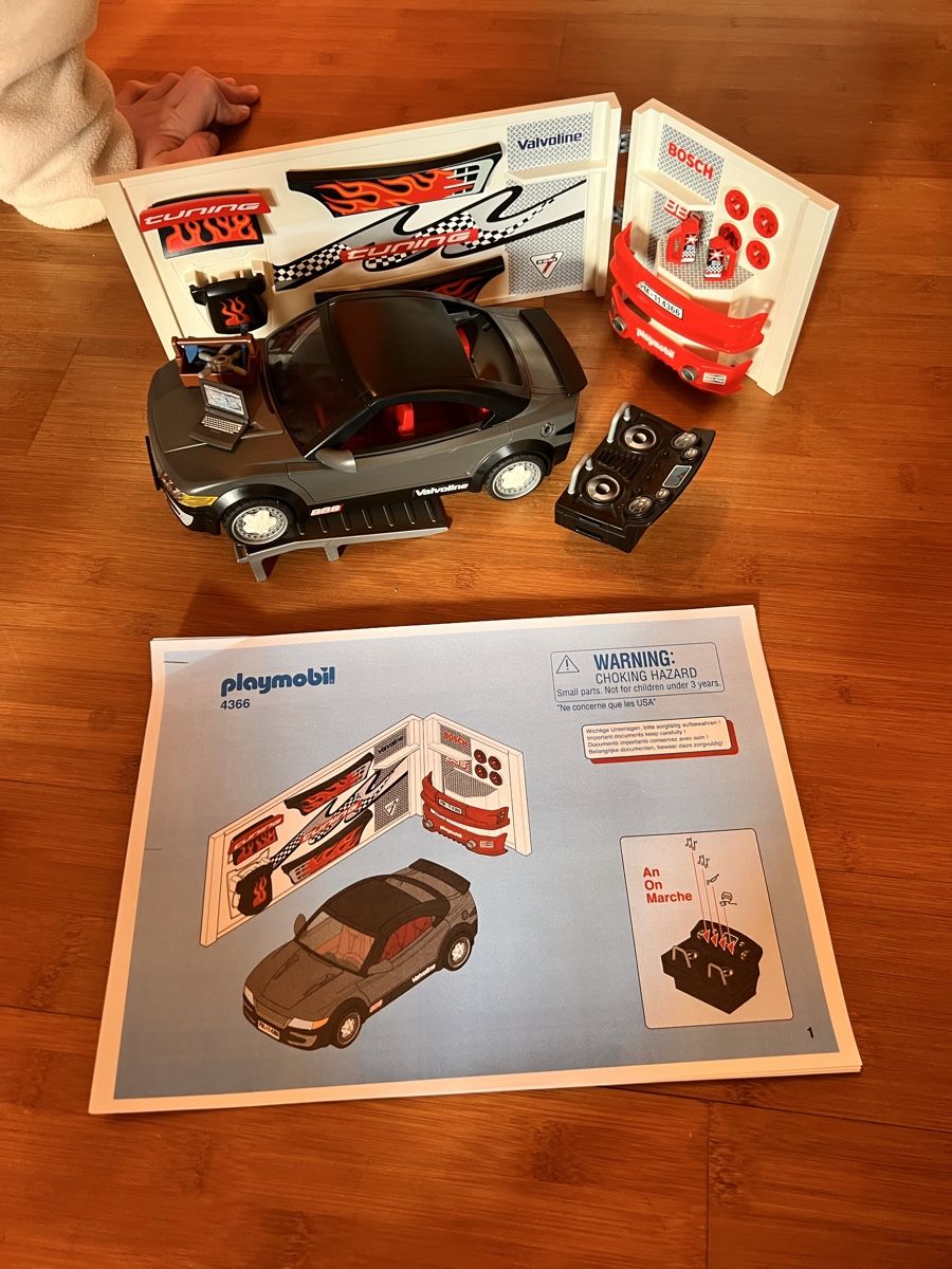 Playmobil Giocattoli: Playmobil Tuning Werkstatt 4366 – Usato da Remigen venduto da lsp02