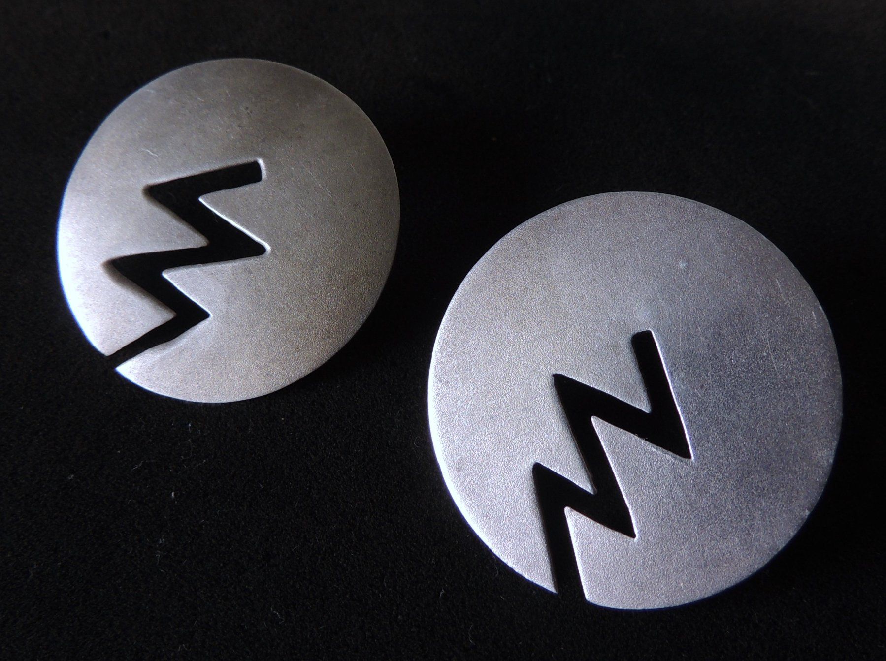 Boucles d'oreille: Große Silber 925 Ohrstecker 33 mm – D'occasion à Waldenburg par schaller707 1