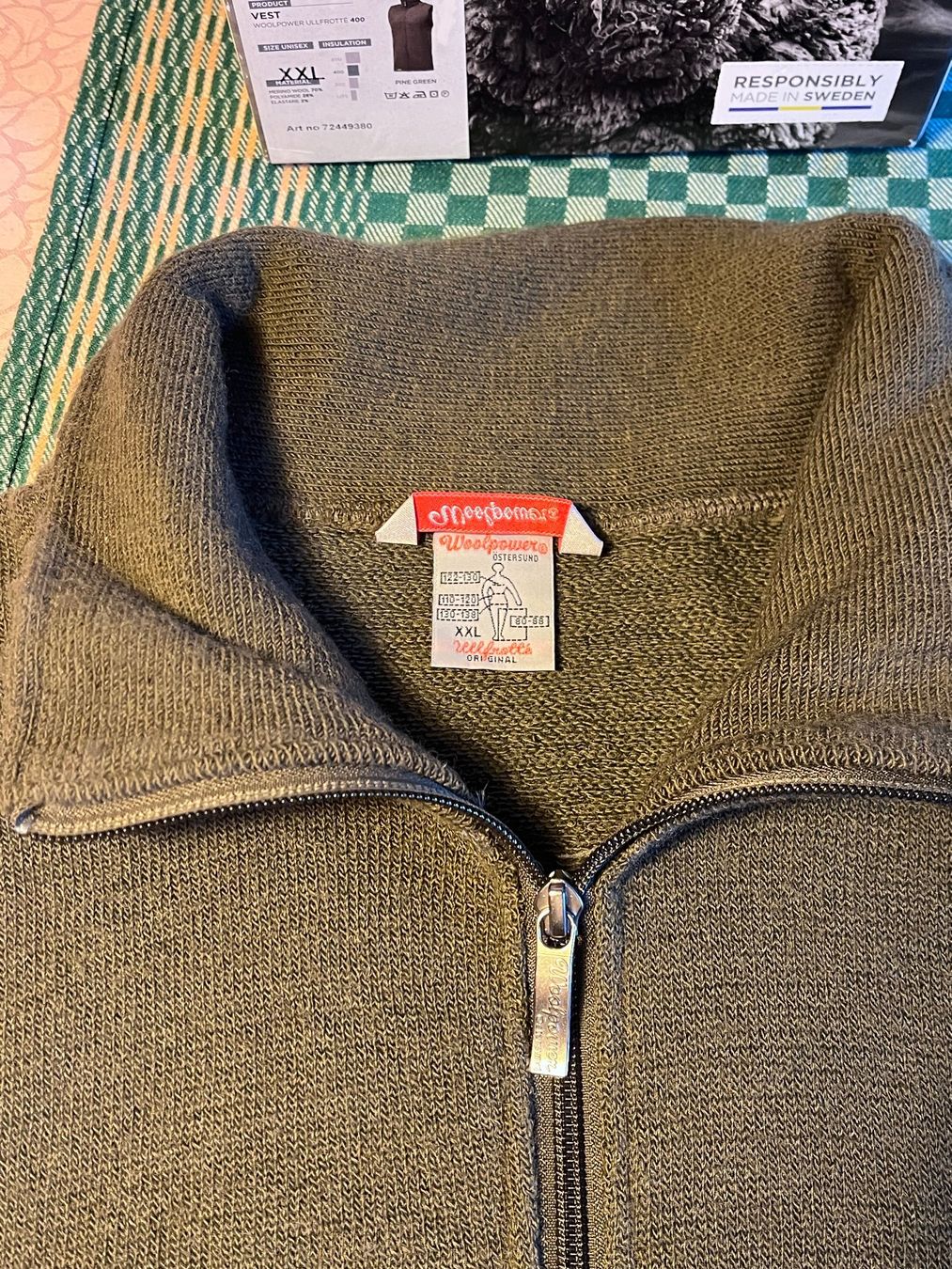 Woolpower Gilet & Giacche: Woolpower Full Zip Vest 400 Neu – Nuovo (secondo la descrizione) da La Chaux-de-fonds venduto da ploumenec 5