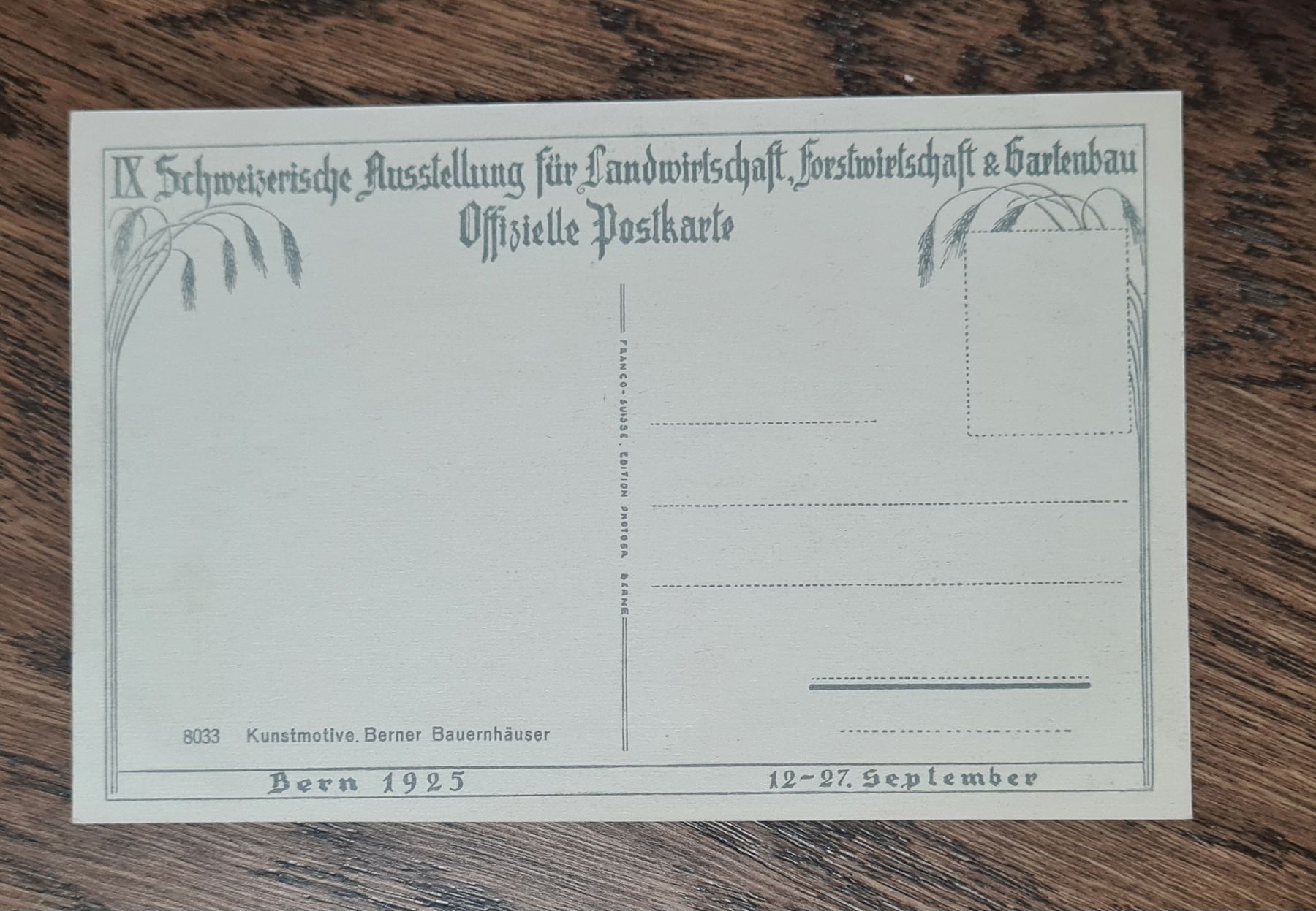 Cartoline postali: Bauernhaus im Emmental – Usato da Ebikon venduto da Donar50 1