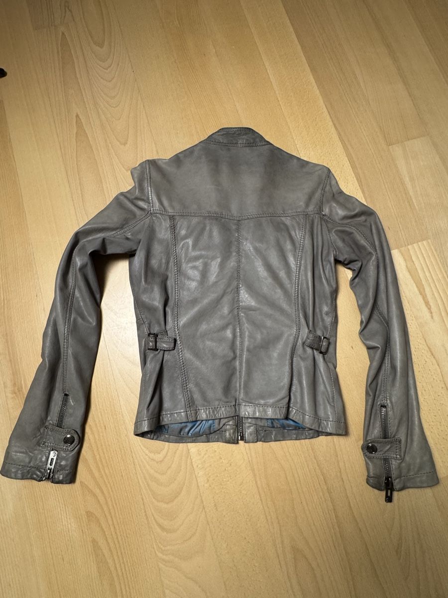 Giacche: Lederjacke, Vintage Style grau, Grösse M – Usato da Muri b. Bern venduto da mymare 4