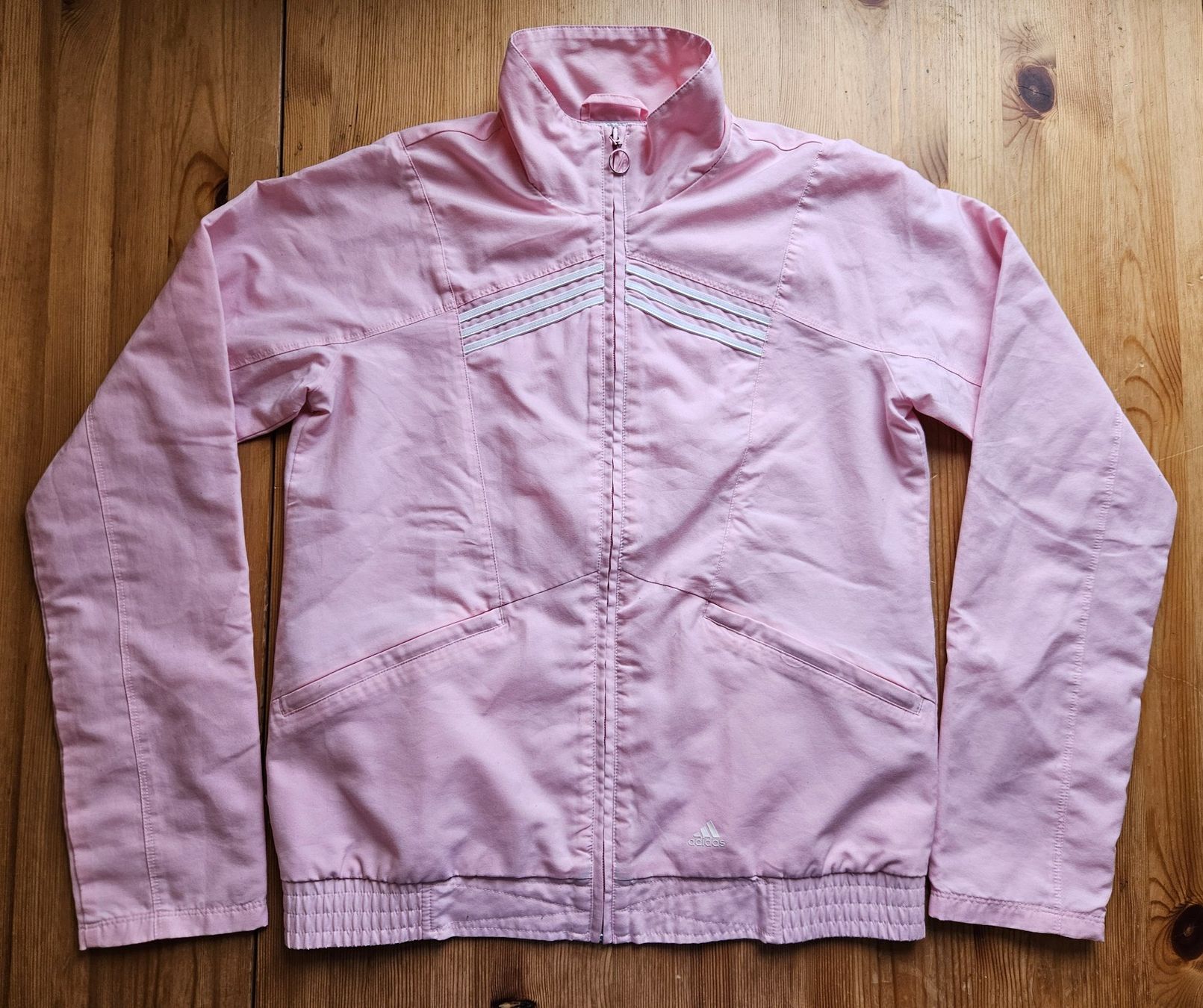 Adidas Giacche: Jacke adidas Grösse 176 rosa retro Pullover – Usato da Hägglingen venduto da United-Village-Trade