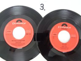 21 Vinyl Singles - 70er Jahre- Vintage