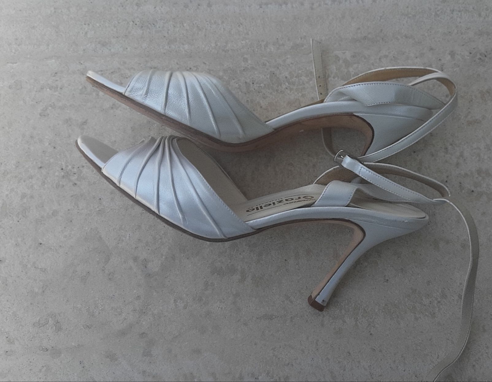 Scarpe da donna: Elegante Sandalen LEDER Gr.38 – Nuovo (secondo la descrizione) da Zürich venduto da Venecia25 6