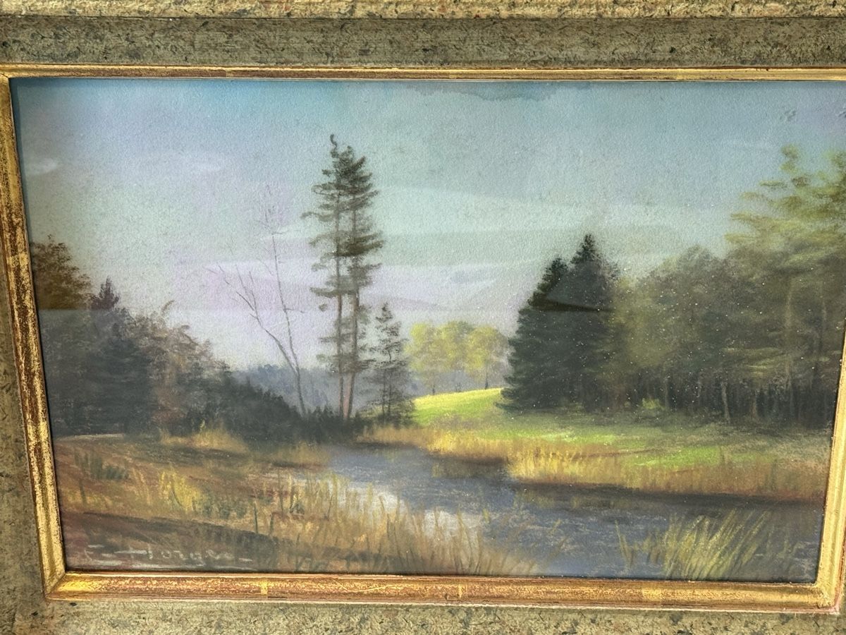 Gemälde: Gemälde Elfenau, Bern, wohl Gouache 30x40 cm E. HORGER – Gebraucht aus Grenchen von swiss.antiques 1