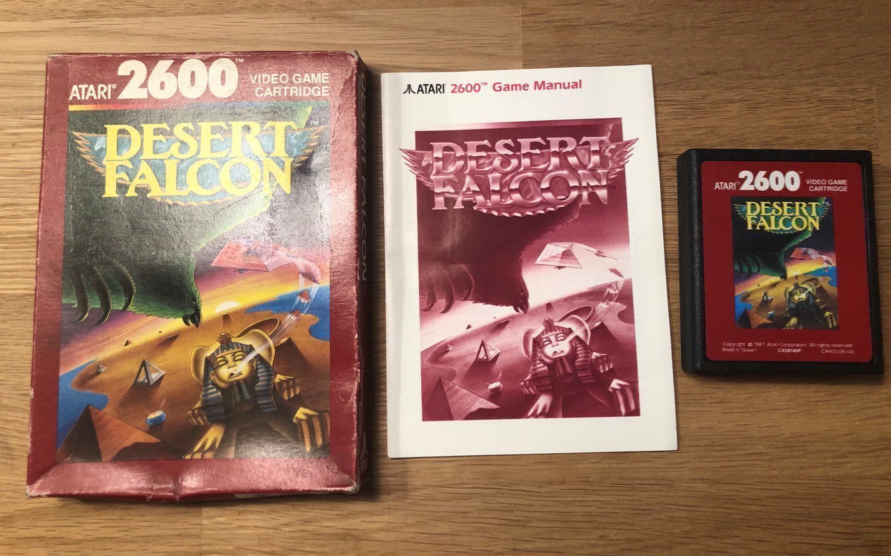 Atari Giochi: Desert Falcon für Atari 2600 – Usato da Kestenholz venduto da Inna09 2
