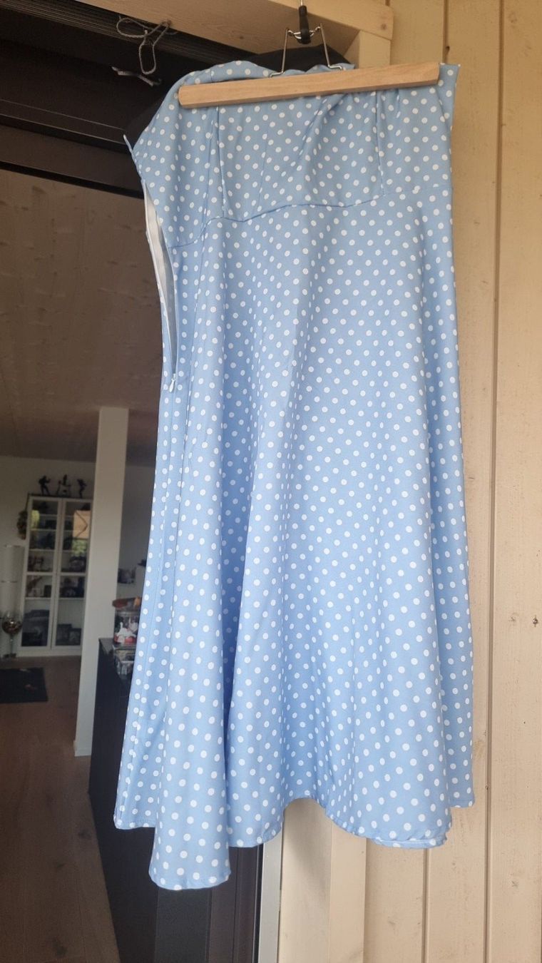 Vestiti: Rockabilly-kleid Hellblau – Usato da Altwis venduto da nis_nrh6 3