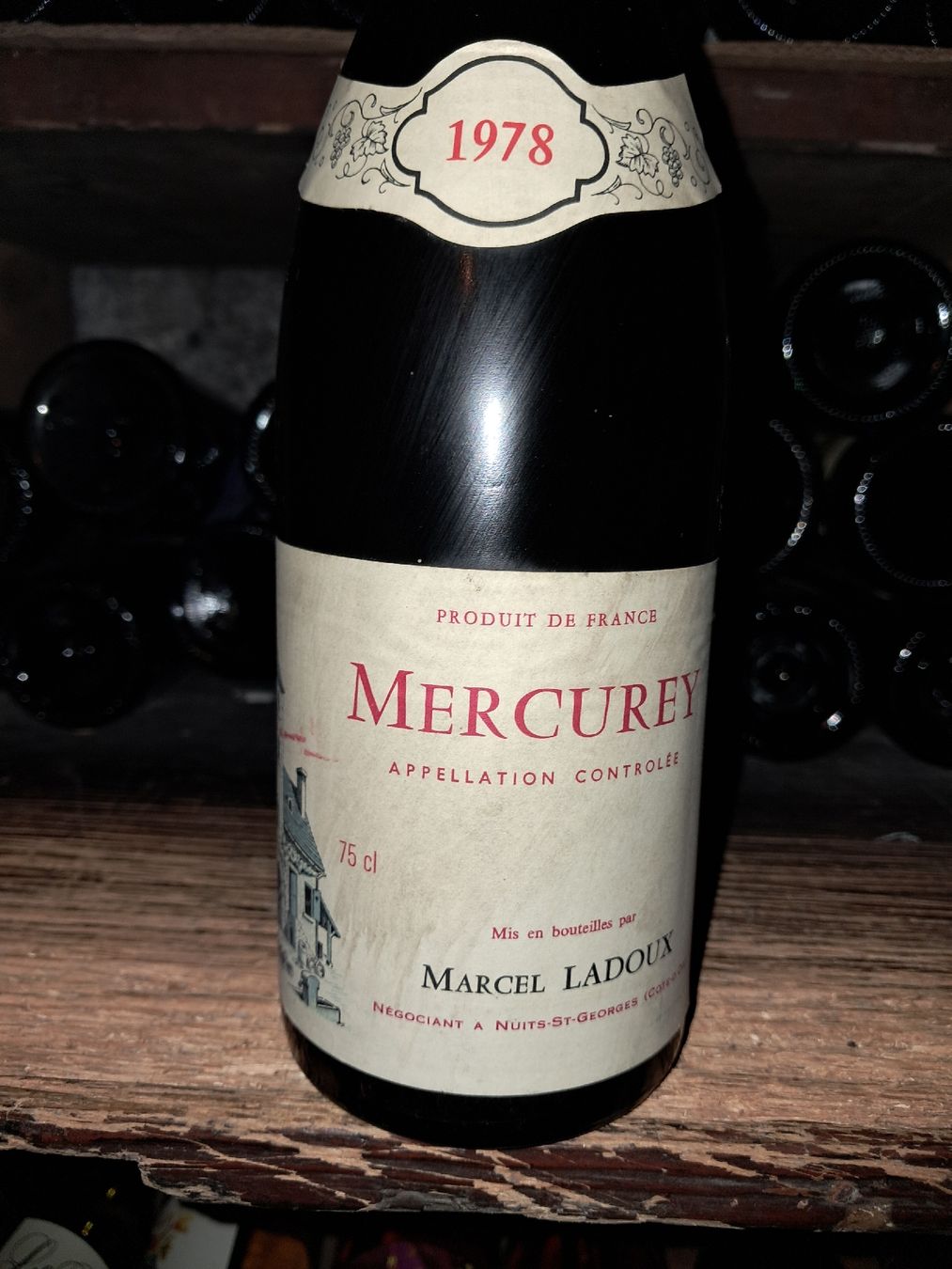 Vino: Mercurey Marcel Ladoux 1978 – Nuovo e nell'imballaggio originale da Le locle venduto da juliensaran 1
