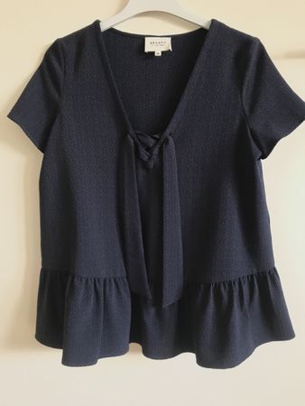 Top tunique SEZANE, taille 36, bleu marine