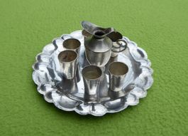 kleines Puppen Service 925 Silber