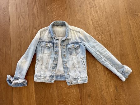 Jeansjacke Zara Z1975 hellblau Grösse XS guter Zustand