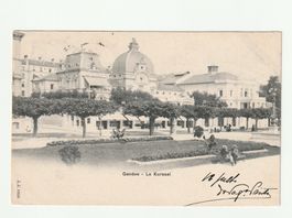 Postkarte Genf Le Kursaal 12.07.1901