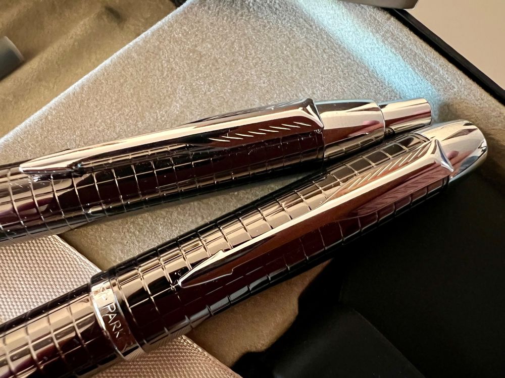 Parure De Stylos Man 100 - Stylo Plume, Bille Et Roller - Occasion