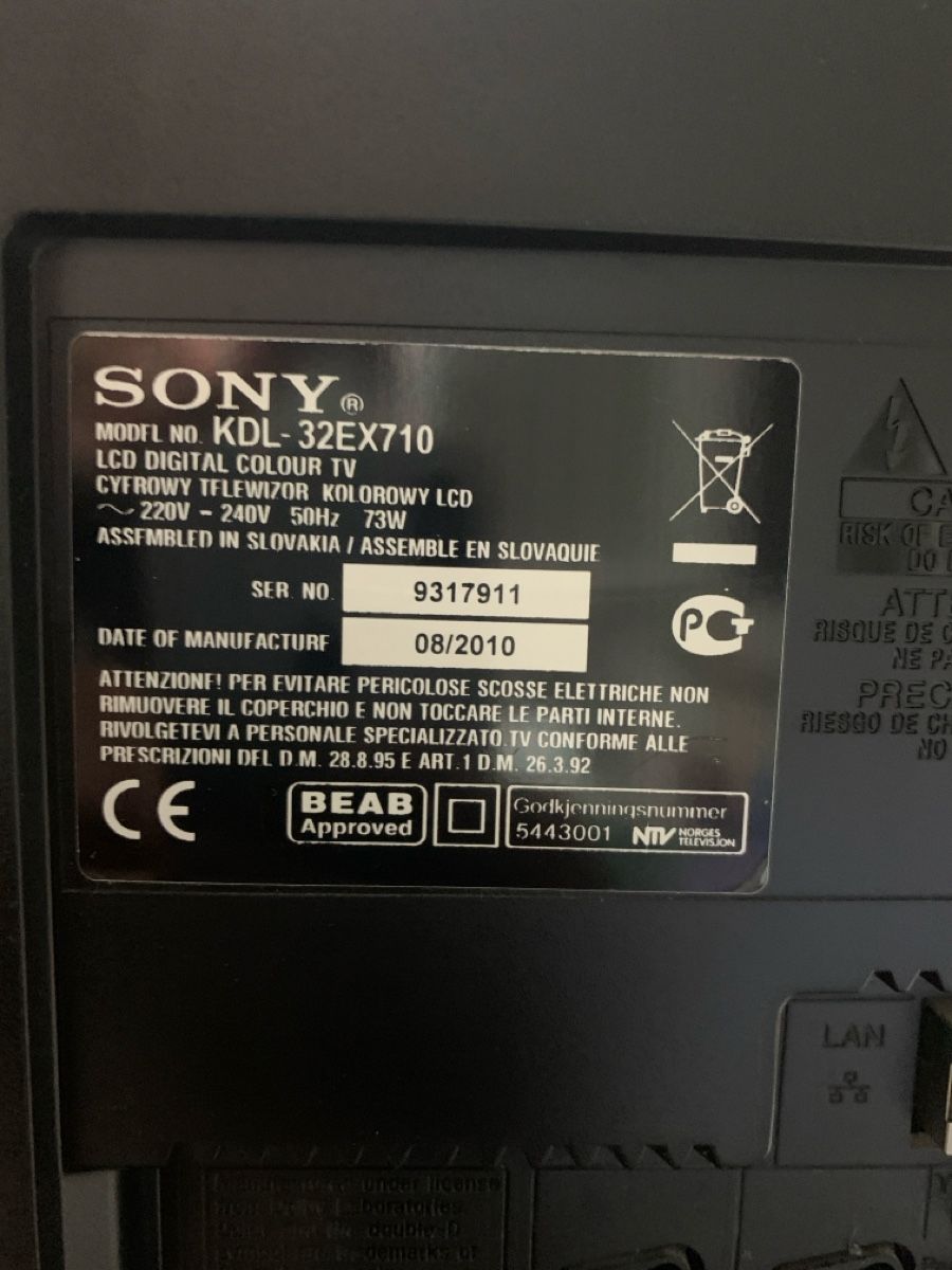 Sony Appareils TV: 32” Farbfernseher Sony – D'occasion à Winterthur par hsn980 1
