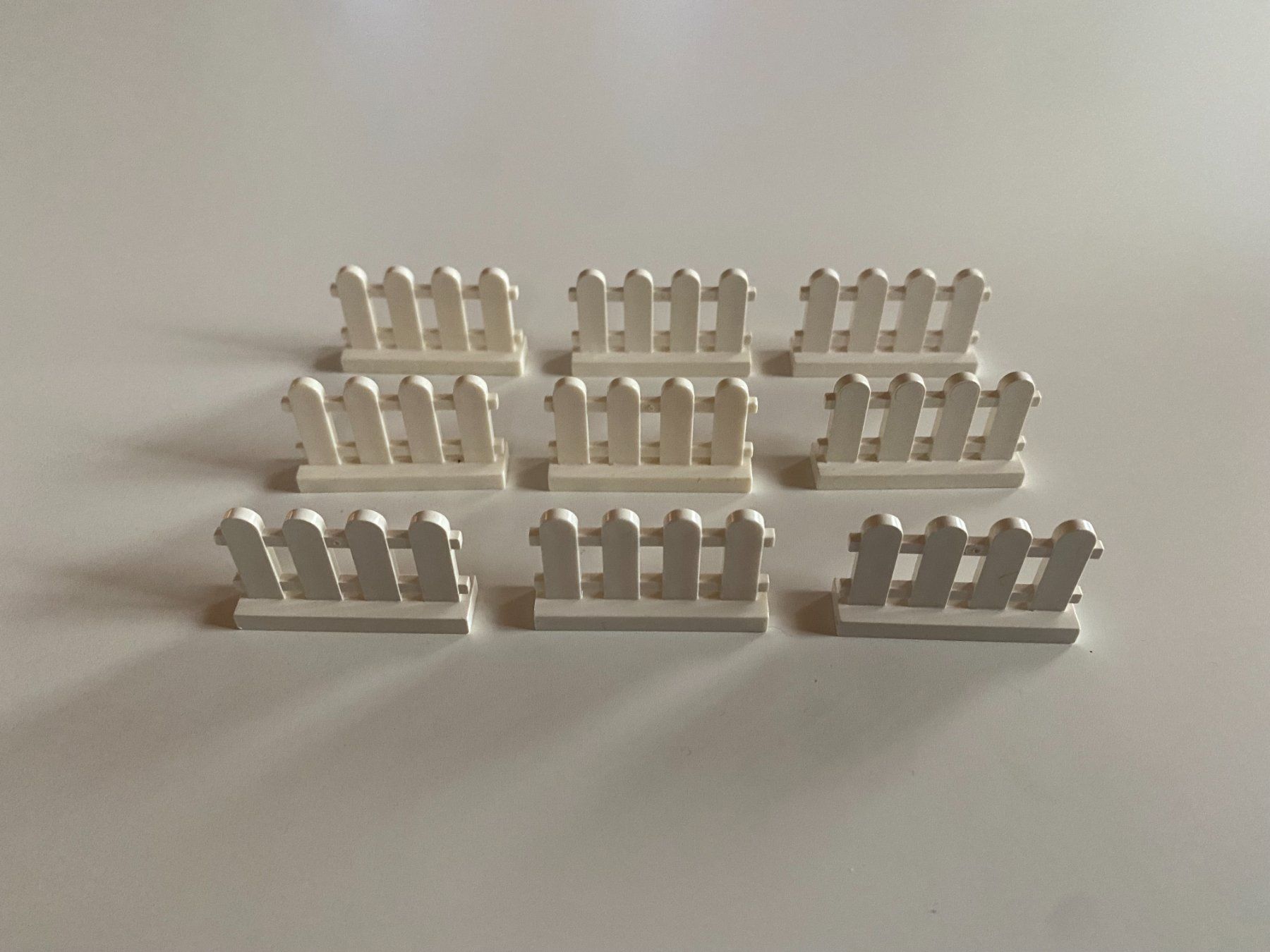 Lego Giocattoli: LEGO - 9 - WEISSE - ZAUN - STEINE – Usato da Gelterkinden venduto da ajdt4