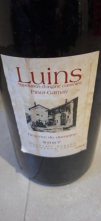 Wein: MATHUSALEM LUINS 2007 – Gebraucht aus Bercher von gfc_cs28