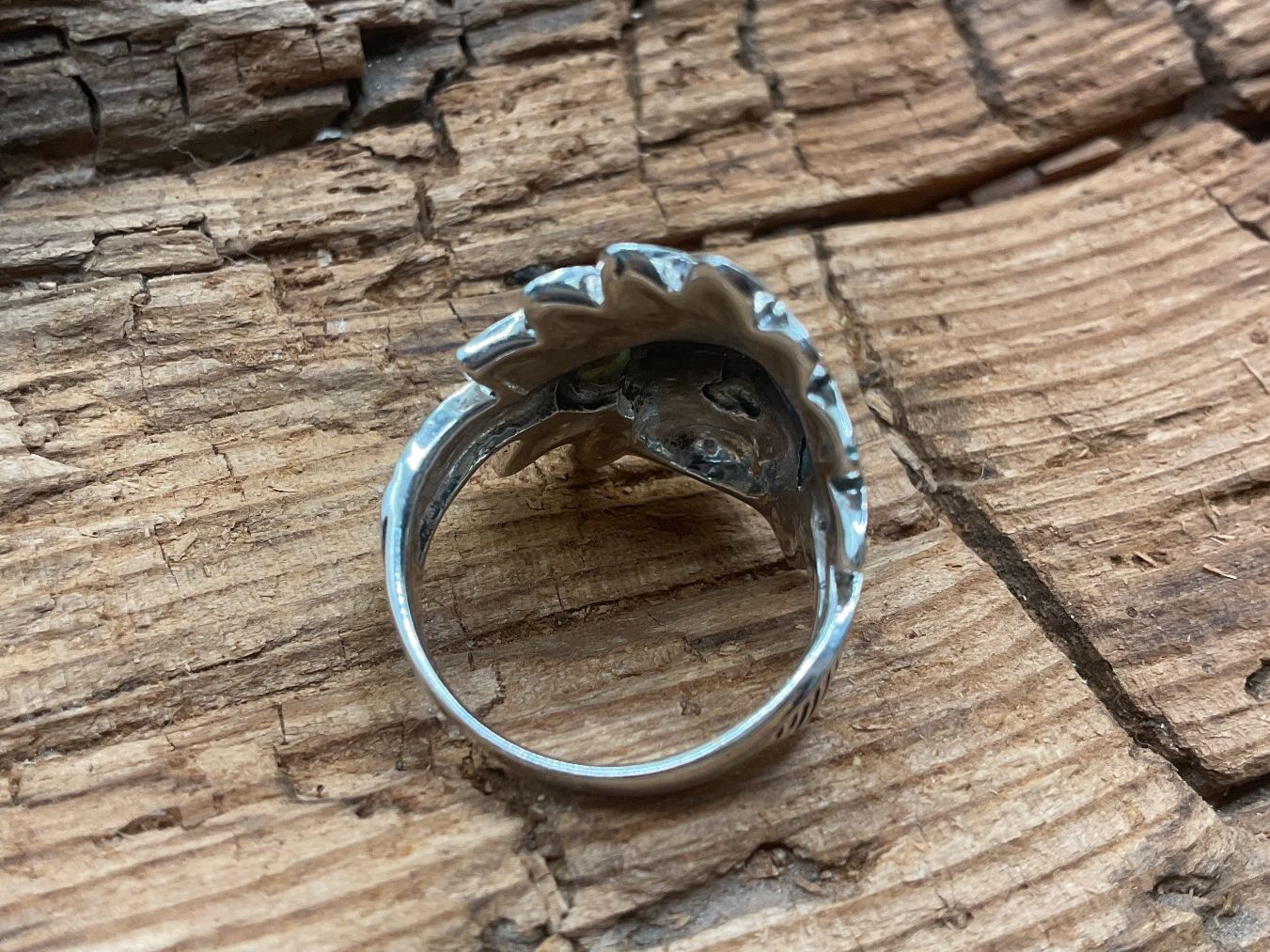 Ringe: Indianerring aus Perlmutt und Sterlings. Gr.55 – Neu (gemäss Beschreibung) aus Luzern von S.Kern01 4