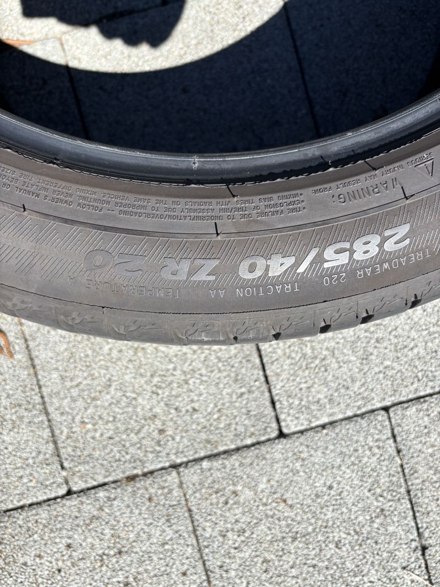 Pneumatici & Ruote complete: 285/40 ZR20 Michelin – Usato da Lausen venduto da mikula02 4