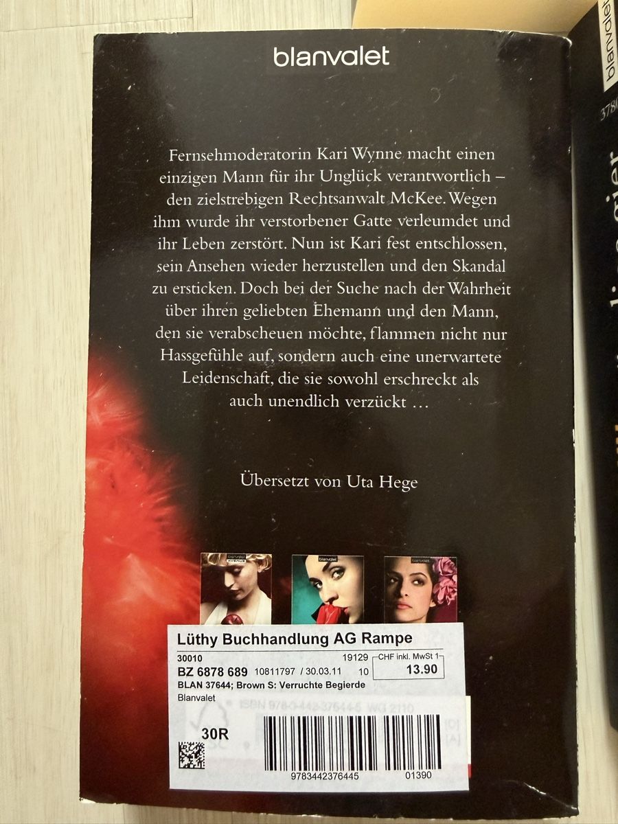 Libri: Sandra Brown Romane 5 Stück – Usato da Wiedlisbach venduto da Sistershop 1
