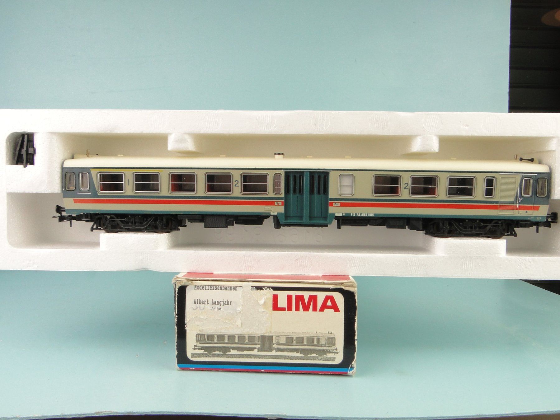 Rivarossi Modellini di ferrovie: LIMA H0 FS Aln Anhänger, NEU – Usato da Bülach venduto da cann11 4