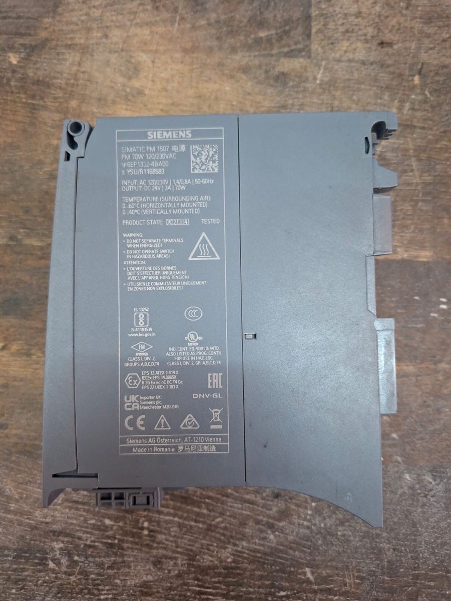 Siemens Elektronikbauteile: SIEMENS Simatic PM 1507 – Gebraucht aus Avry-devant-Pont von Mofaguy