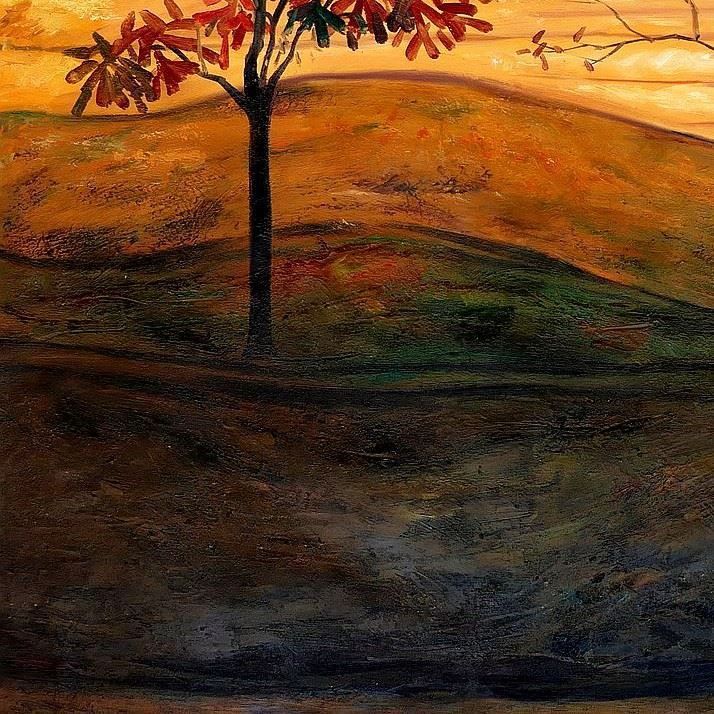 Riproduzioni & Creazioni: Egon Schiele - Vier Bäume – Nuovo (secondo la descrizione) da Larnaca venduto da KunstDepot24 2