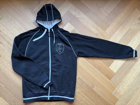 Infanterie Kapuzenjacke schwarz, Grösse M, top Zustand!